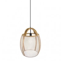 Distribuidor - Lâmpadas Diversas | Colgantes Rustica | COLGANTE COIMBRA NEGRO/CUERO 1XE27 REGX37X37CM Ref: 223193786